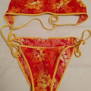 Tie Bikini Swim Suit